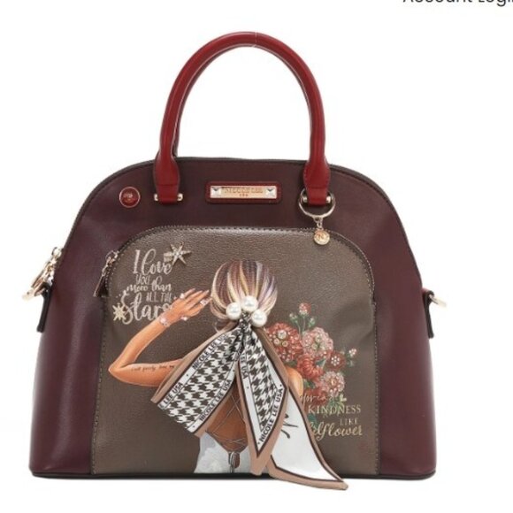 COPY - NICOLE LEE BLIND DATE DOME SATCHEL - Picture 1 of 13